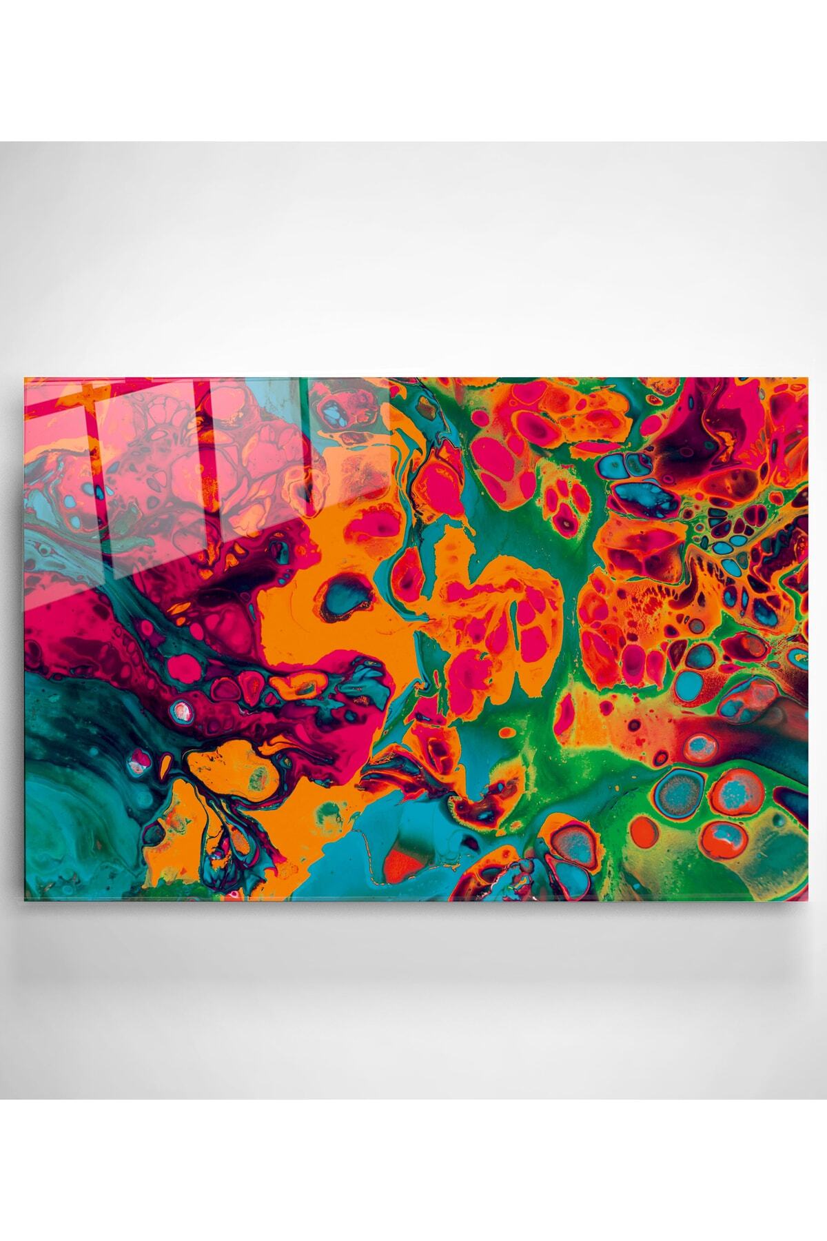 Soyut Cam Tablo, Dekoratif Cam Tablo