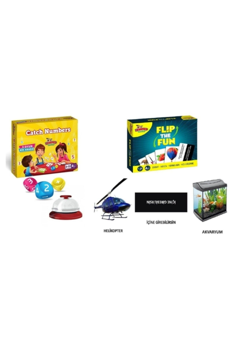 Catch Numbers Flip The Fun + MES Akademi Eğitim Seti Hediye!