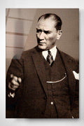 Dekoratif Atatürk Dekoratif Cam Tablo
