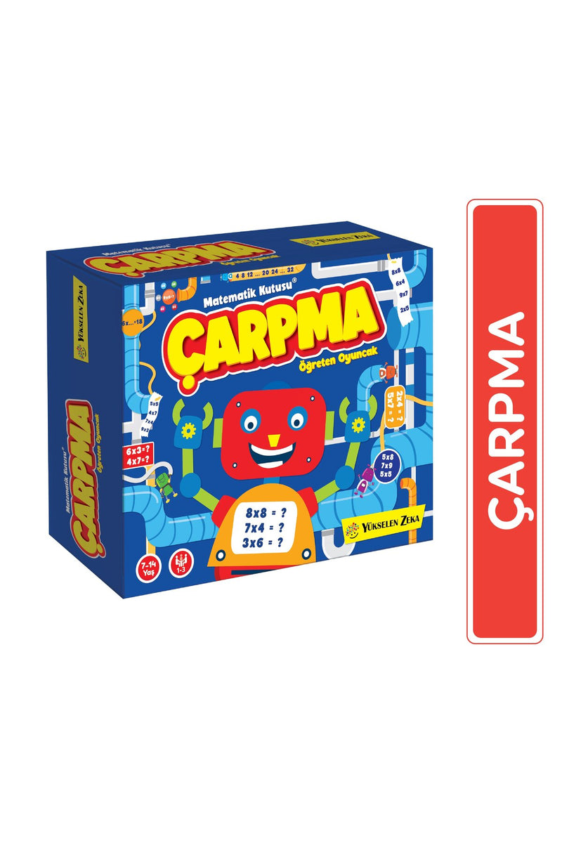 Çarpma Öğreten Oyuncak + MES Akademi Eğitim Seti Hediye!
