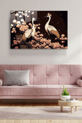 Dekoratif Kartal Dekoratif Cam Tablo