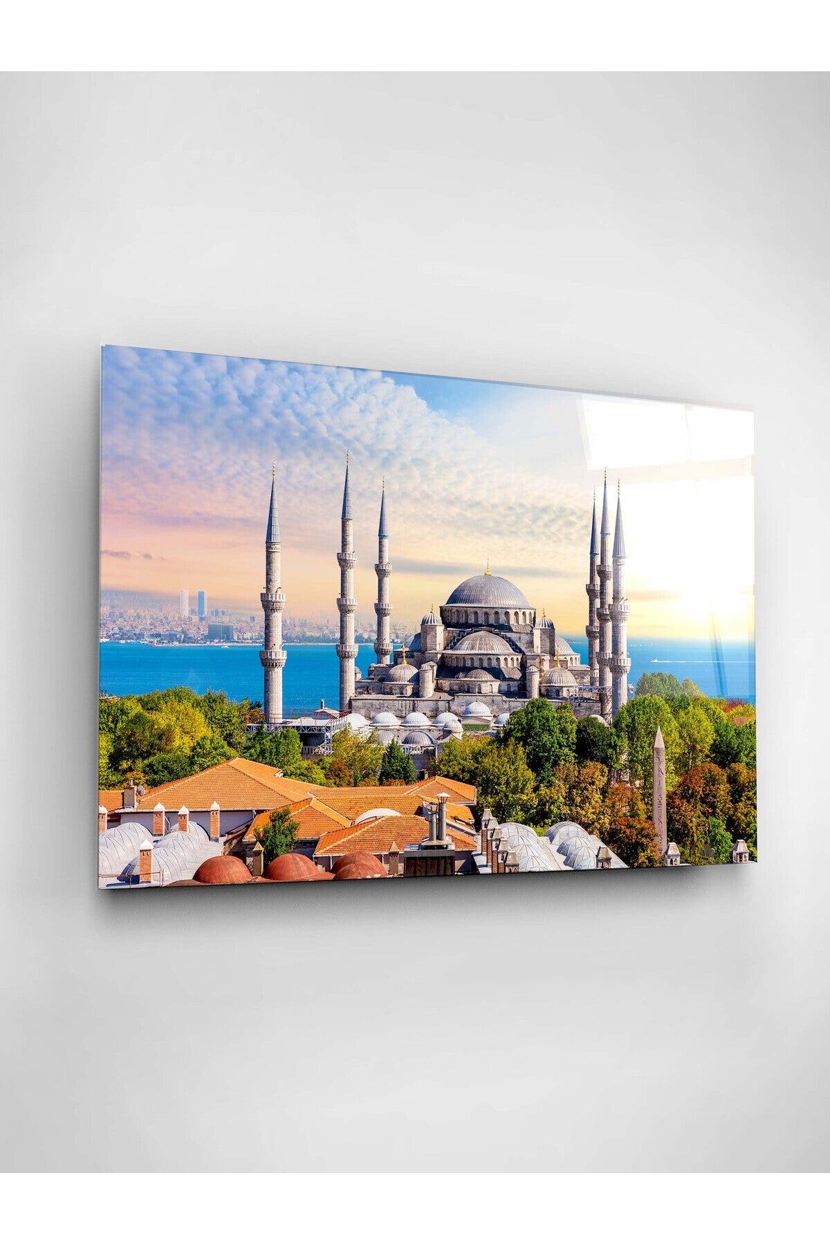 Sultanahmet Camii Cam Tablo, Dekoratif Cam Tablo