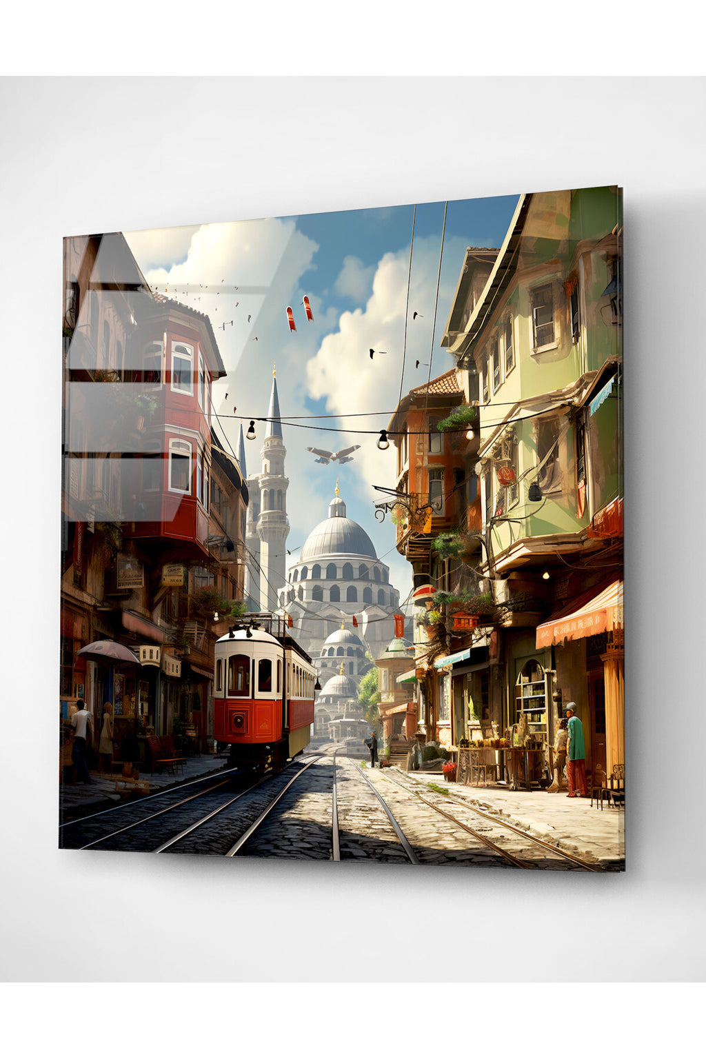 Dekoratif İstanbul Dekoratif Cam Tablo