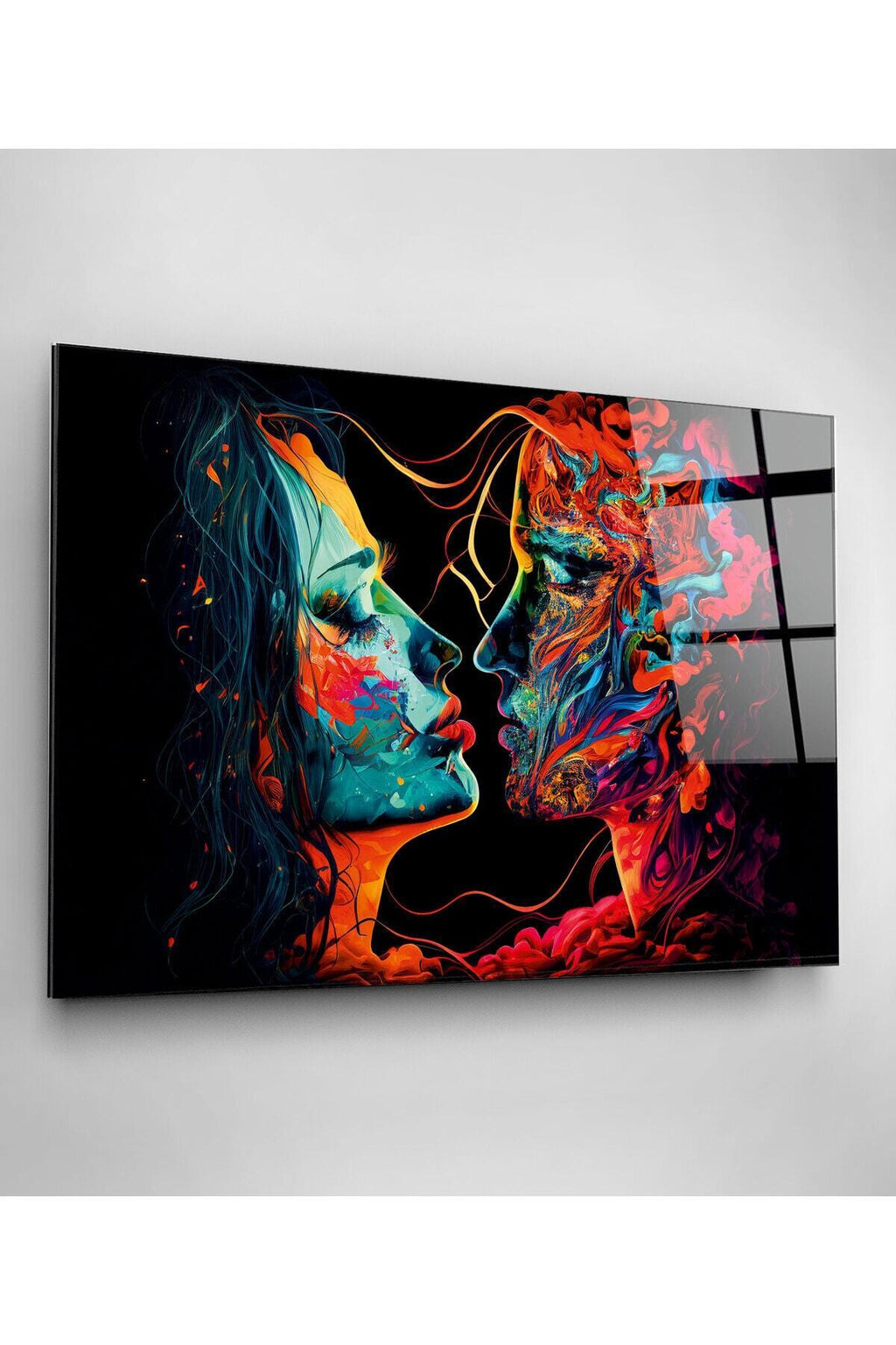Colourful Cam Tablo, Dekoratif Cam Tablo