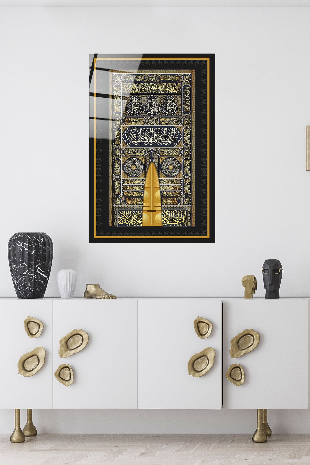 Kabe Kapısı Cam Tablo, Dekoratif Cam Tablo