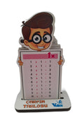 Ahşap Çarpım Tablosu Kartları, Çocuklar İçin Eğitici Matematik Öğrenme Seti + MES Akademi Eğitim Seti Hediye!