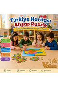 Ahşap Türkiye Haritası Sök-Tak Puzzle Fiziki Bölge [Kod: VOLEE-828763383] (MES Akademi Hediyeli)