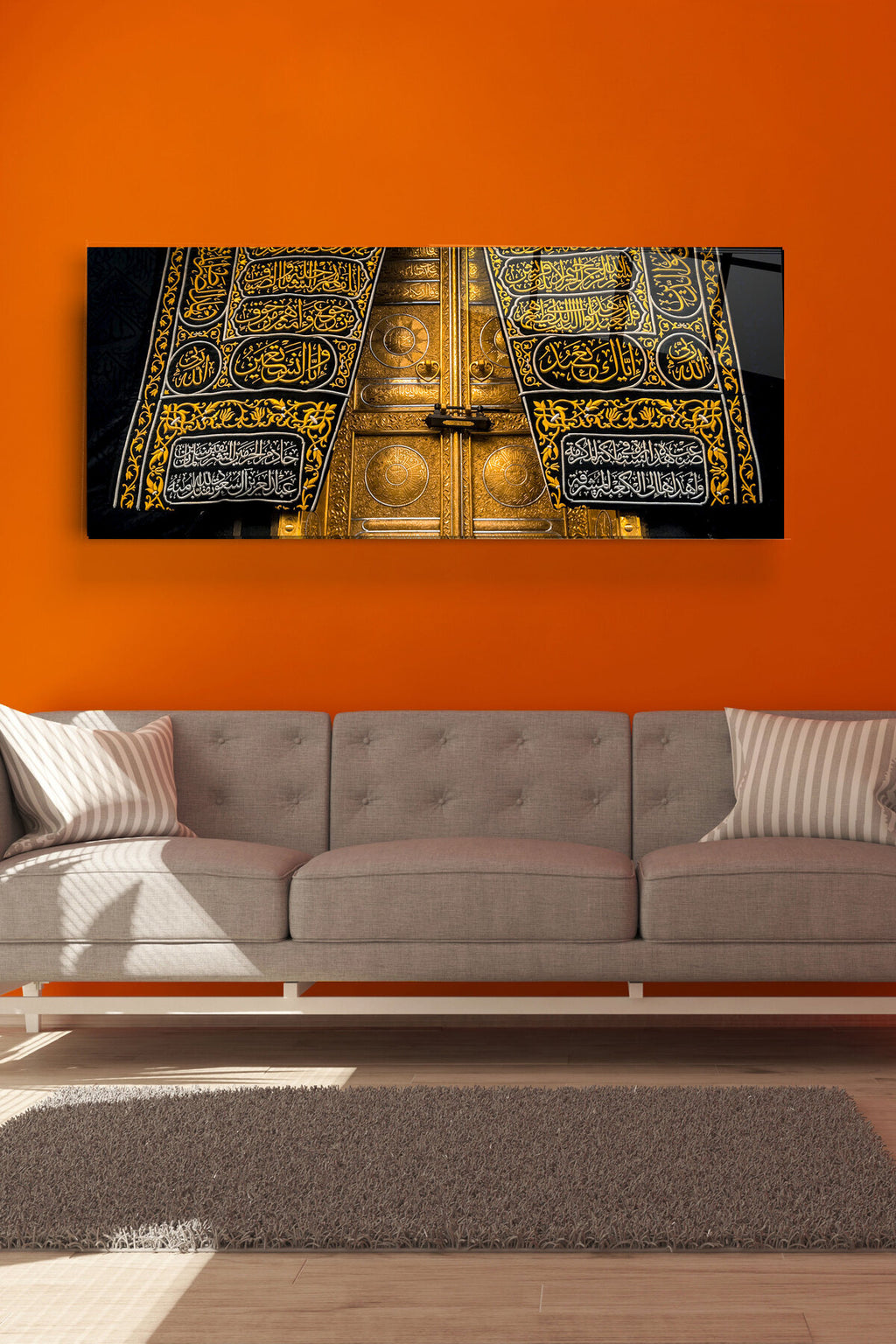 İslami Cam Tablo, Dekoratif Cam Tablo (50 x 120)