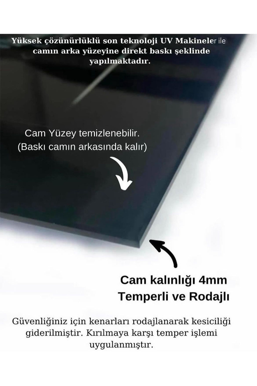 İspanya Cam Tablo, Dekoratif Cam Tablo