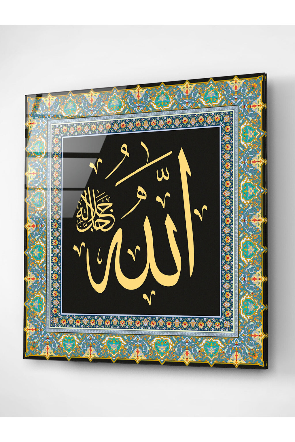 İslami Cam Tablo, Dekoratif Cam Tablo (50 x 50)