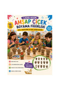 Standlı Ahşap Çiçek Boyama Figürü 16 Farklı Model MDF Boyama Etkinliği Anaokulu İlkokul Hobi Seti + MES Akademi Eğitim Seti Hediye!