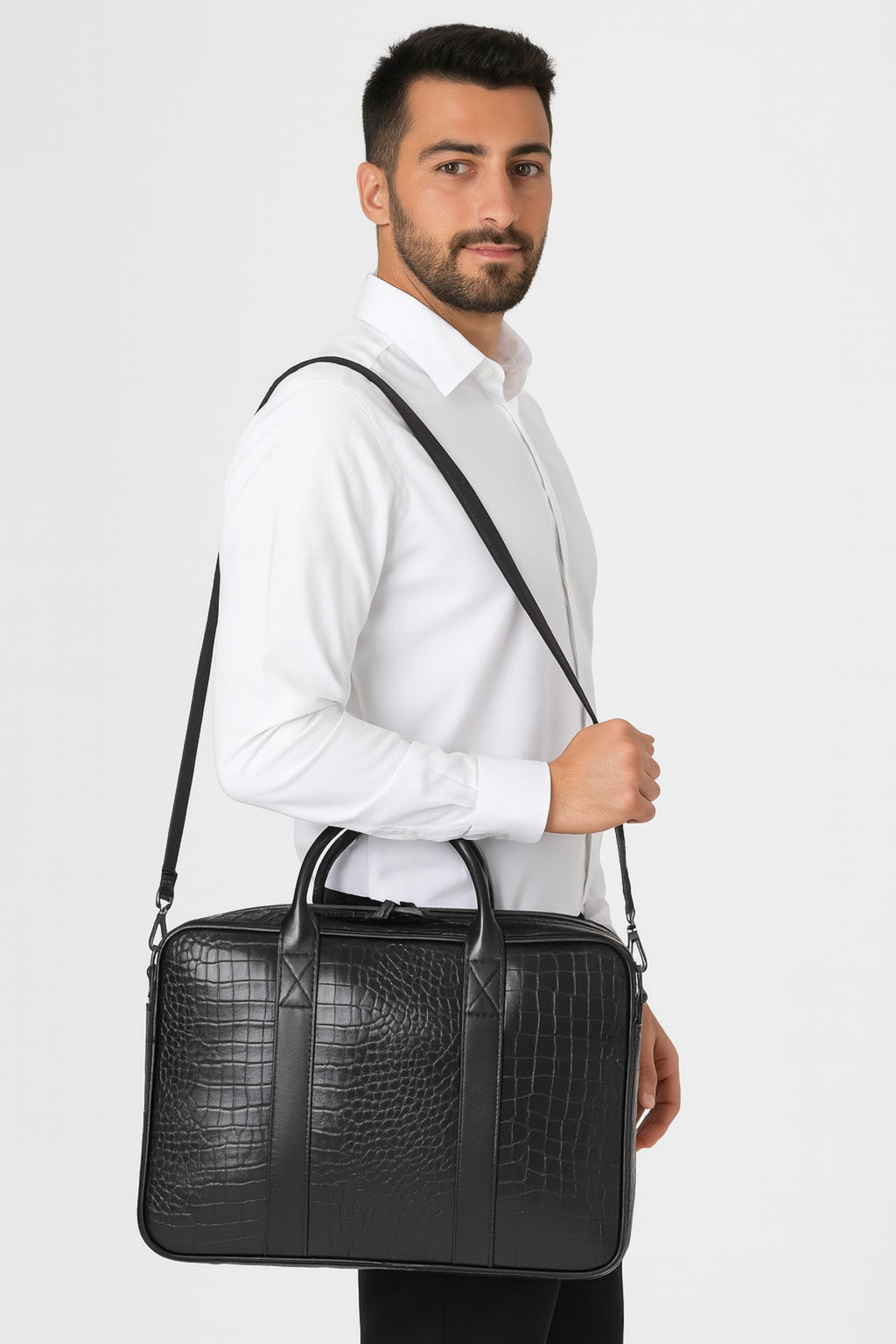 Macbook Organizer Laptop Evrak Çantası 15.6" & 16" Inç Taba