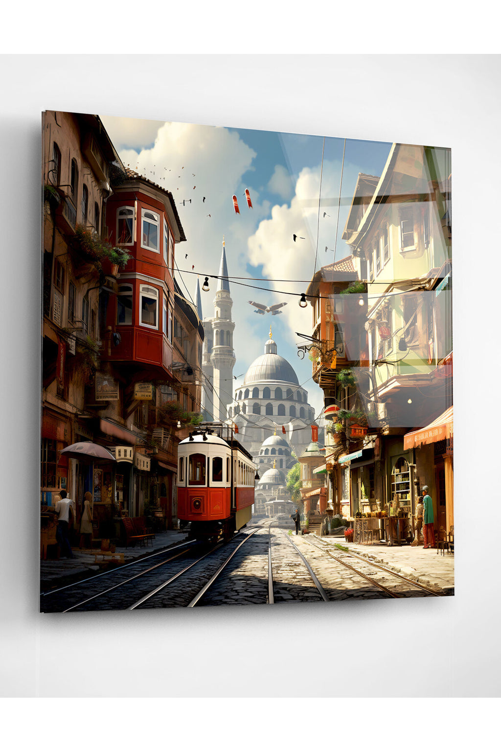Dekoratif İstanbul Dekoratif Cam Tablo