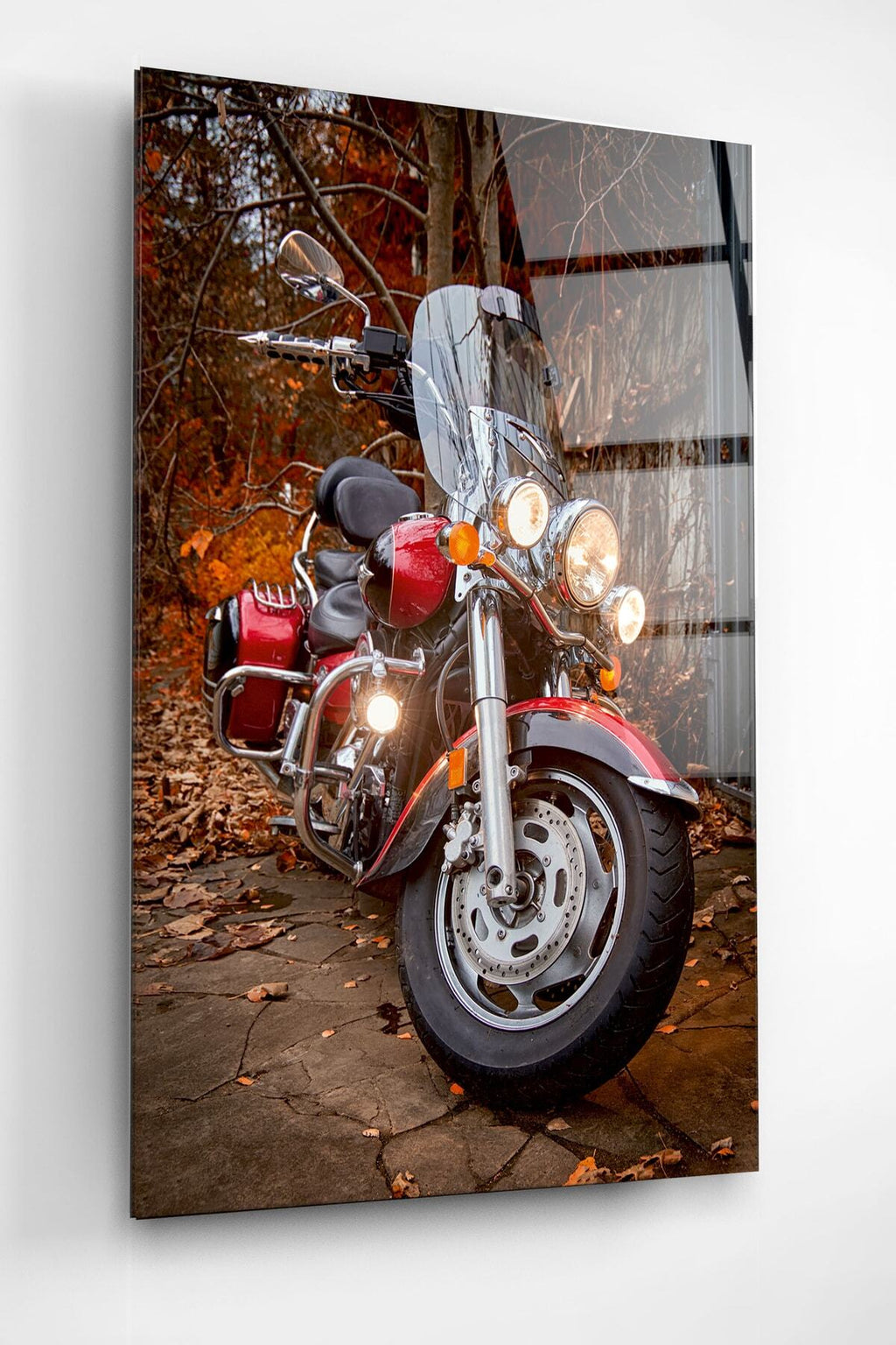 Dekoratif Kadeh Ve Şişe Dekoratif Cam Tablo (60 x 90)