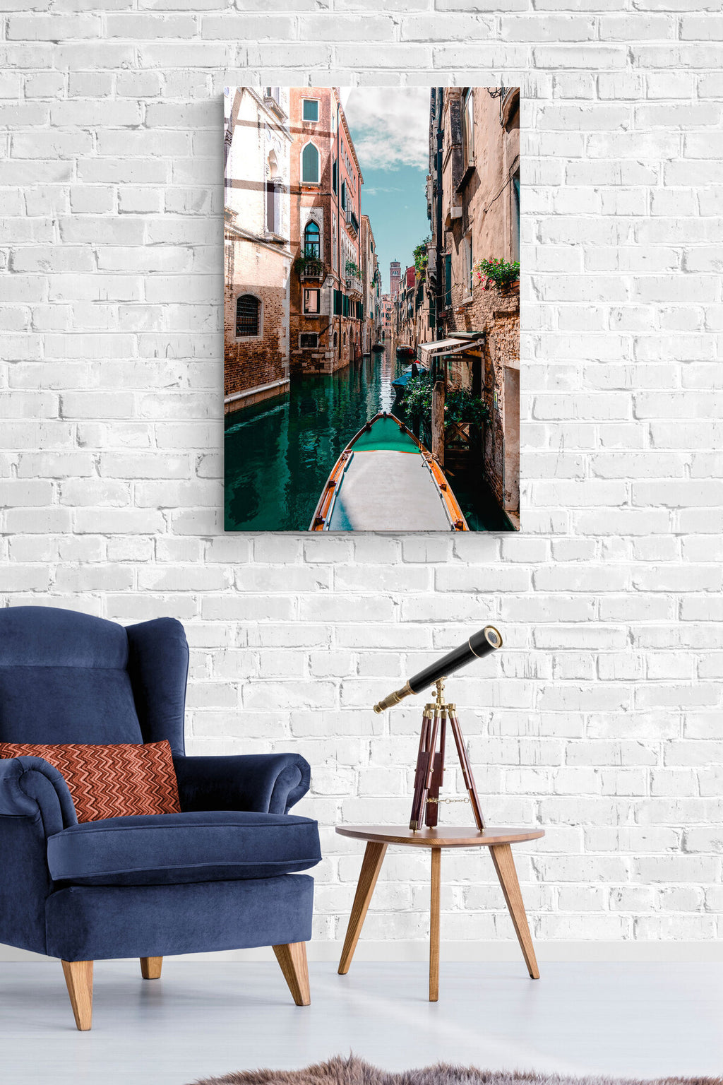 Dekoratif Kapadokya ve Balonlar Dekoratif Cam Tablo (30 x 50)