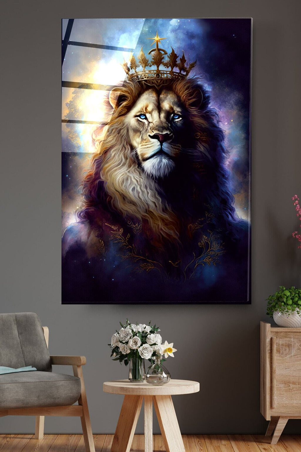Aslan Cam Tablo, Dekoratif Cam Tablo