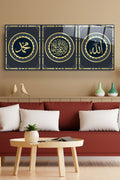 Dekoratif İslami Dekoratif Cam Tablo