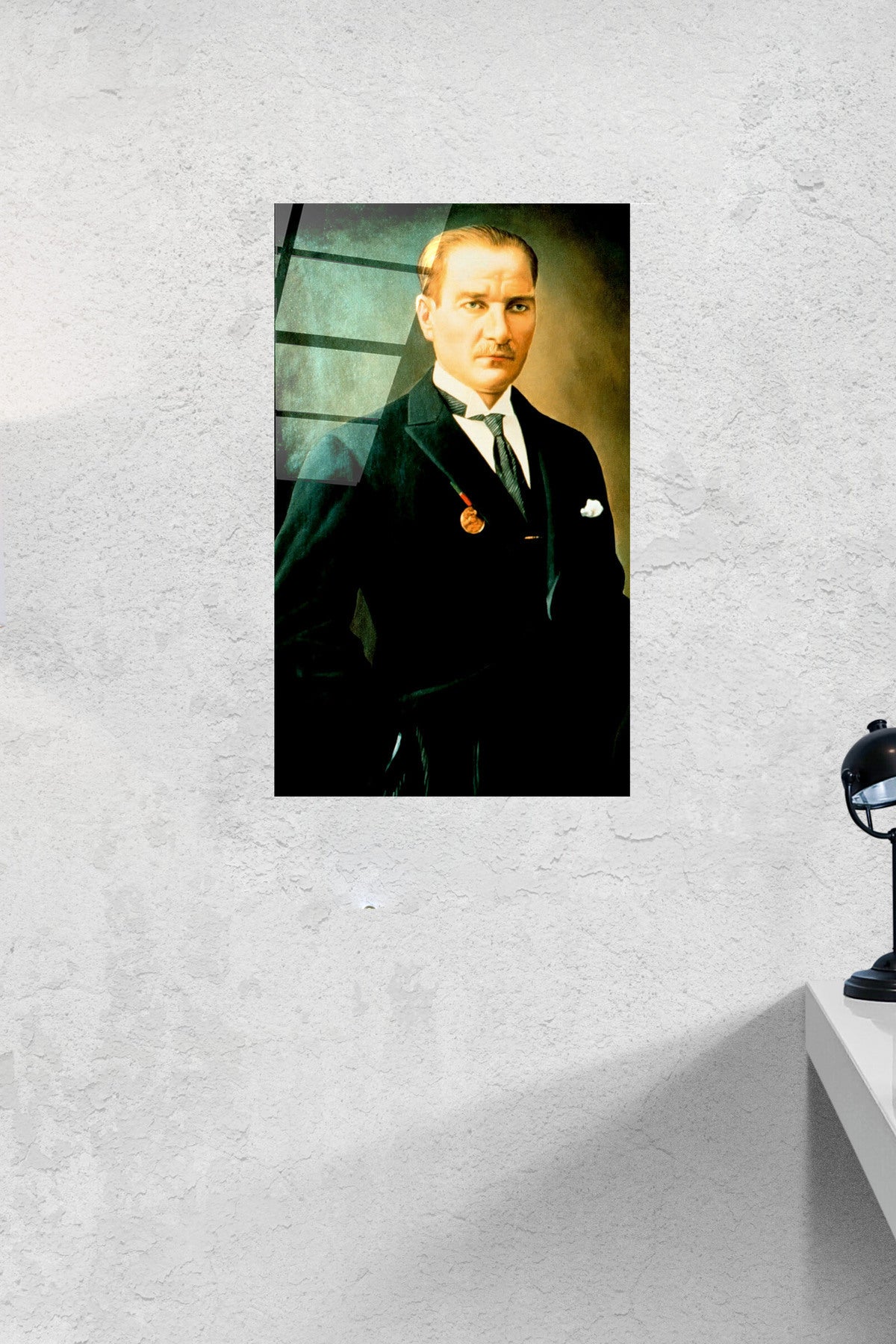 Atatürk Cam Tablo, Dekoratif Cam Tablo (50 x 70)