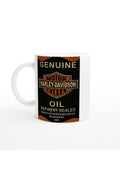 Harley-Davidson Genuine Oil Temalı Retro Kupa Bardak
