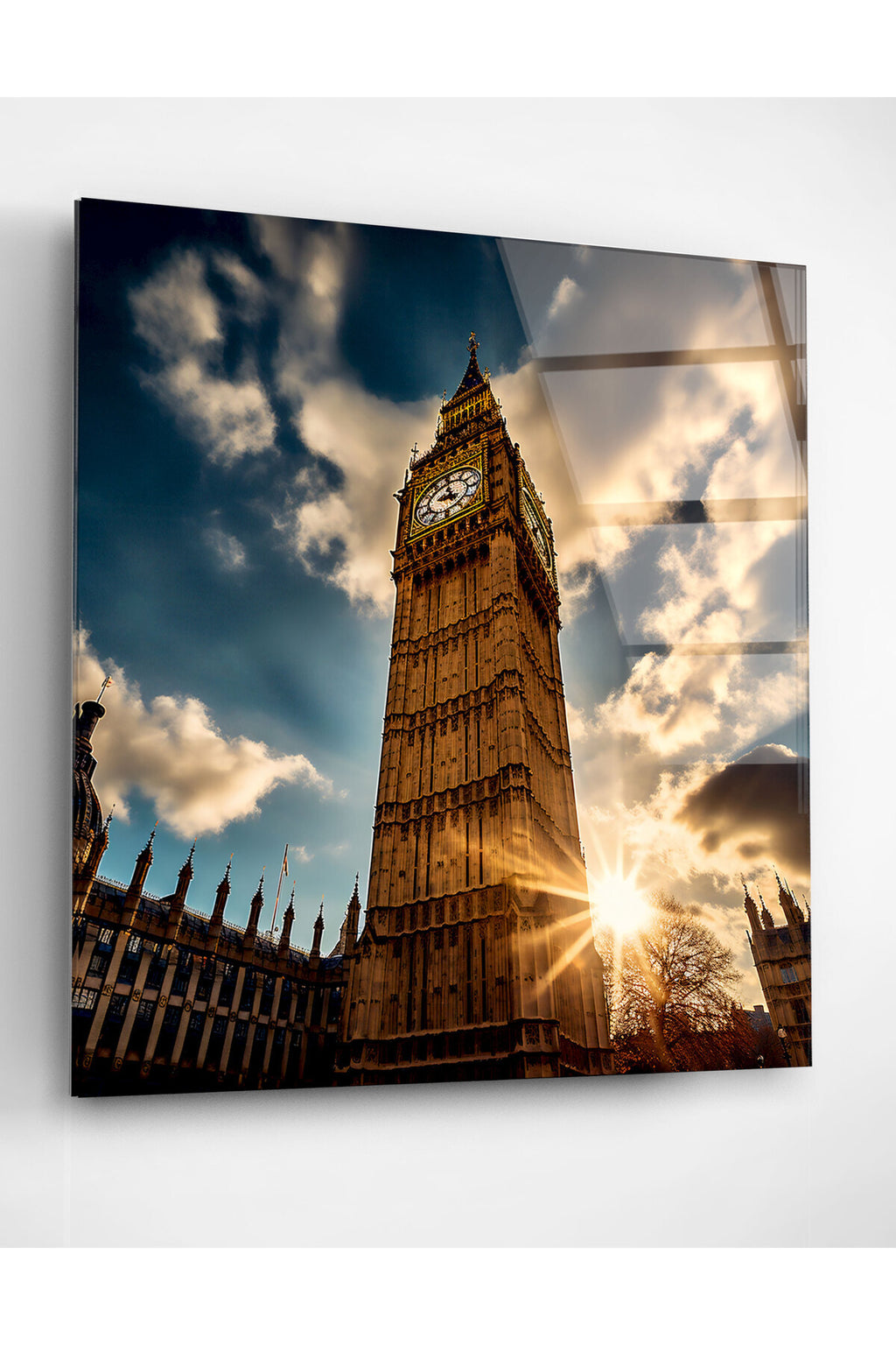 Dekoratif Londra Dekoratif Cam Tablo