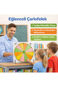 Dev Boy 50 cm Çarkıfelek Ahşap Eğitim Materyali [Kod: VOLEE-1112601785] (MES Akademi Hediyeli)