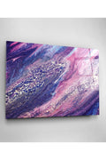 Purple And Pink Cam Tablo, Dekoratif Cam Tablo