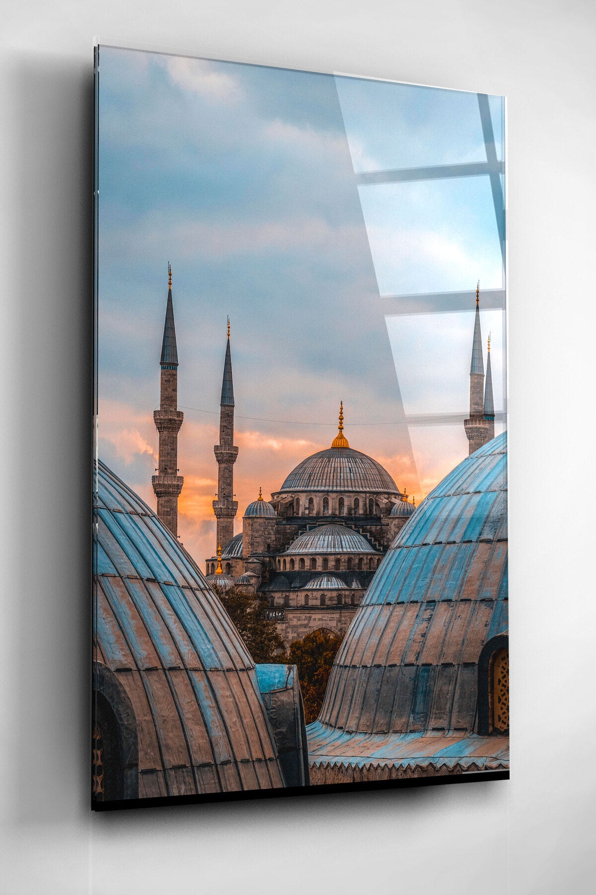Dekoratif İslami Dekoratif Cam Tablo