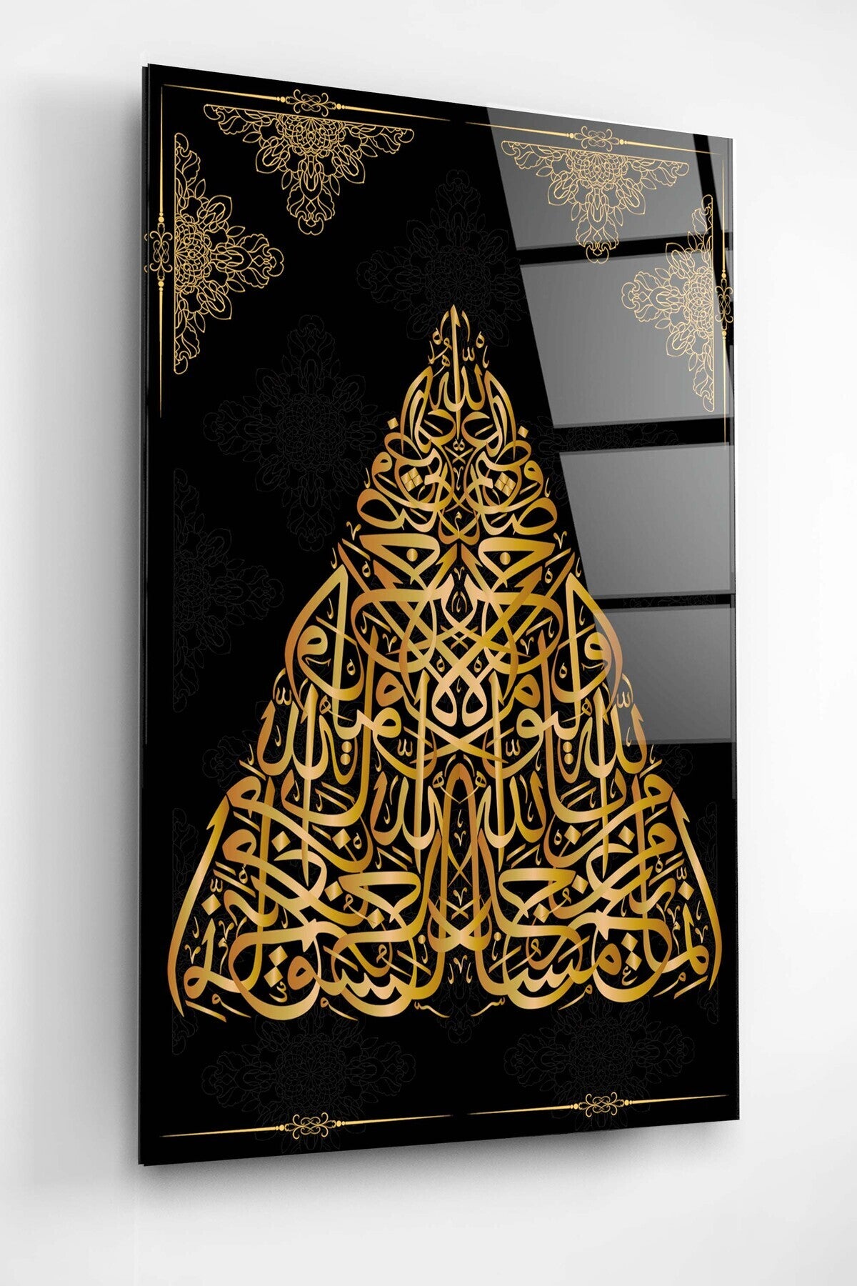 İslami Cam Tablo, Dekoratif Cam Tablo (80 x 120)