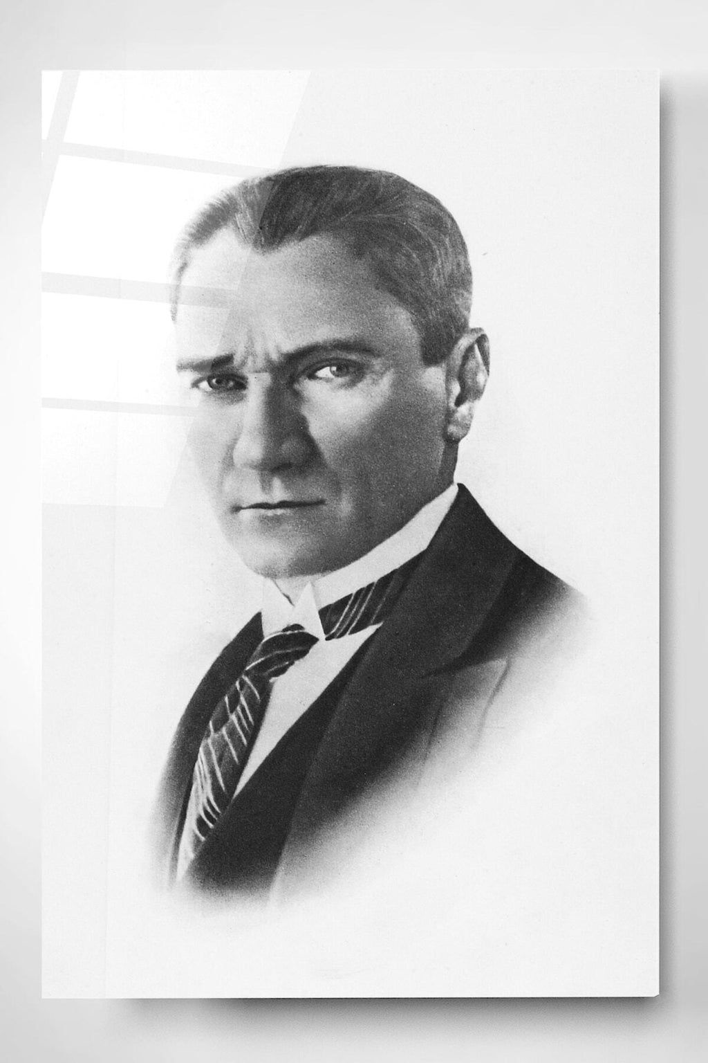 Dekoratif Atatürk Dekoratif Cam Tablo