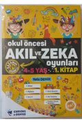 Okul Öncesi Akıl Ve Zeka Oyunları 4-5 Yaş Seti 2 Kitap + MES Akademi Eğitim Seti Hediye!