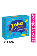 Zeka ve Dikkat Geliştirme Seti (2-4 Yaş) + MES Akademi Eğitim Seti Hediye!