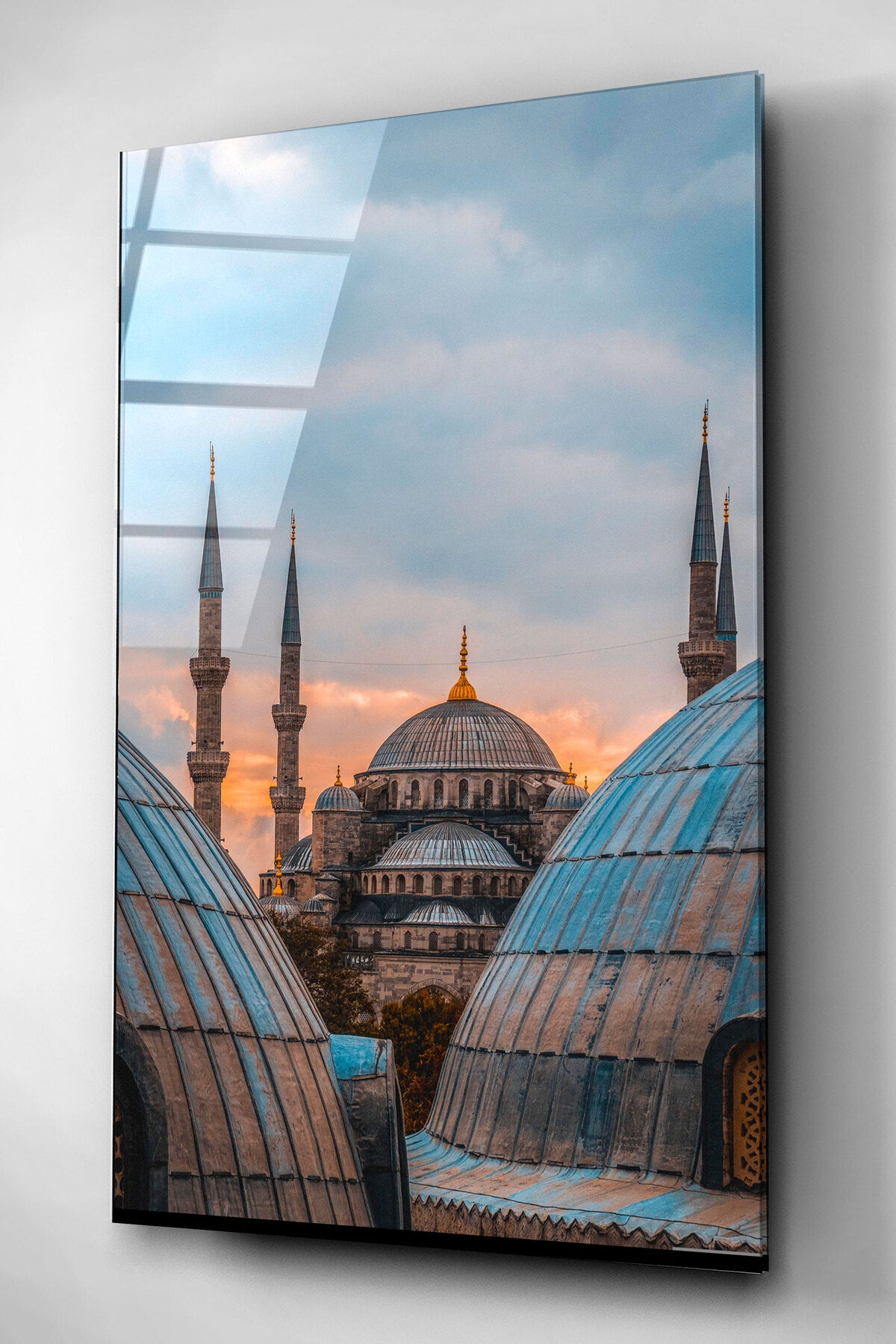 Dekoratif İslami Dekoratif Cam Tablo