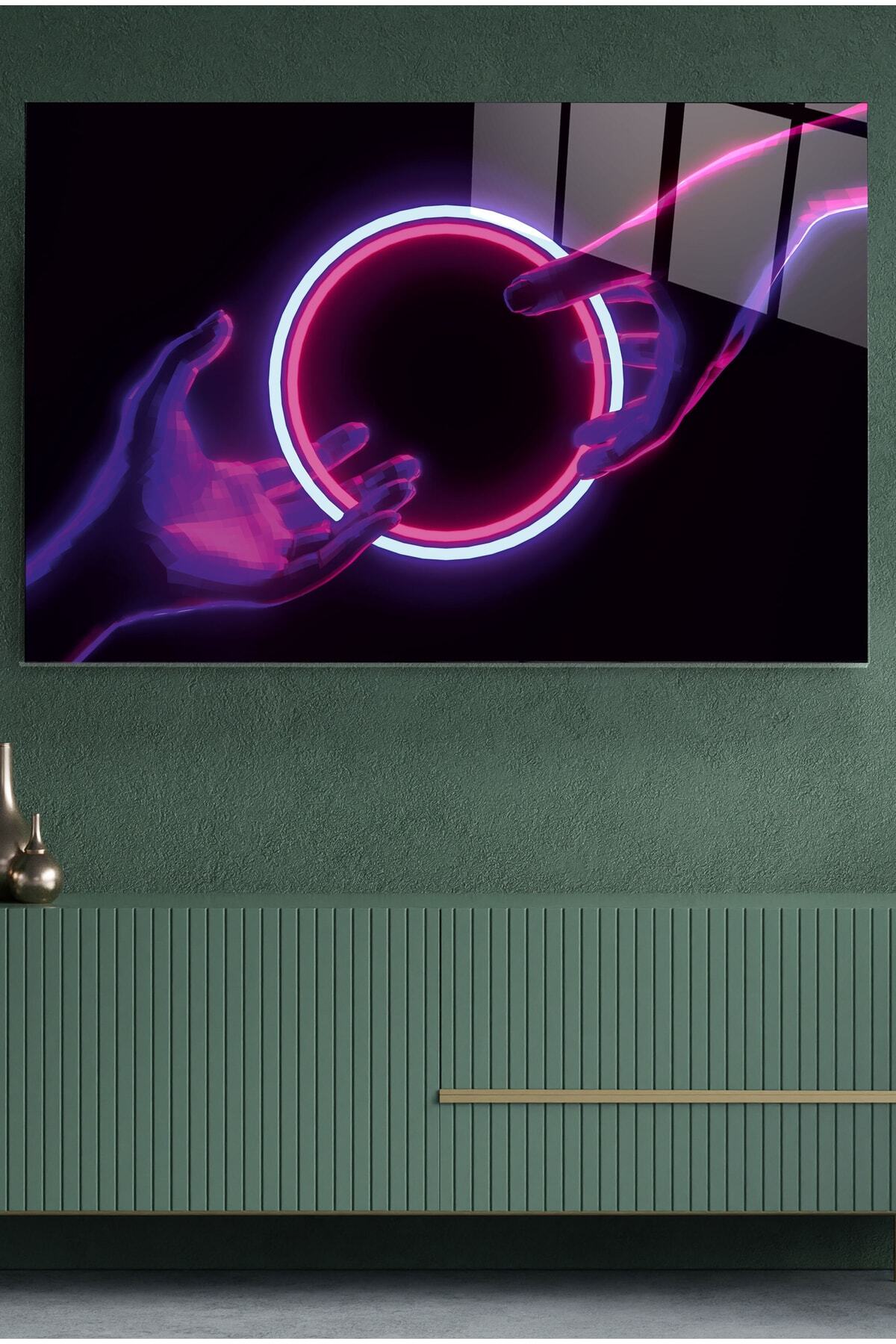 Neon El Cam Tablo, Dekoratif Cam Tablo