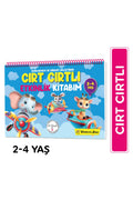 2-4 Yaş Cırt Cırtlı Etkinlik Kitabım + MES Akademi Eğitim Seti Hediye!