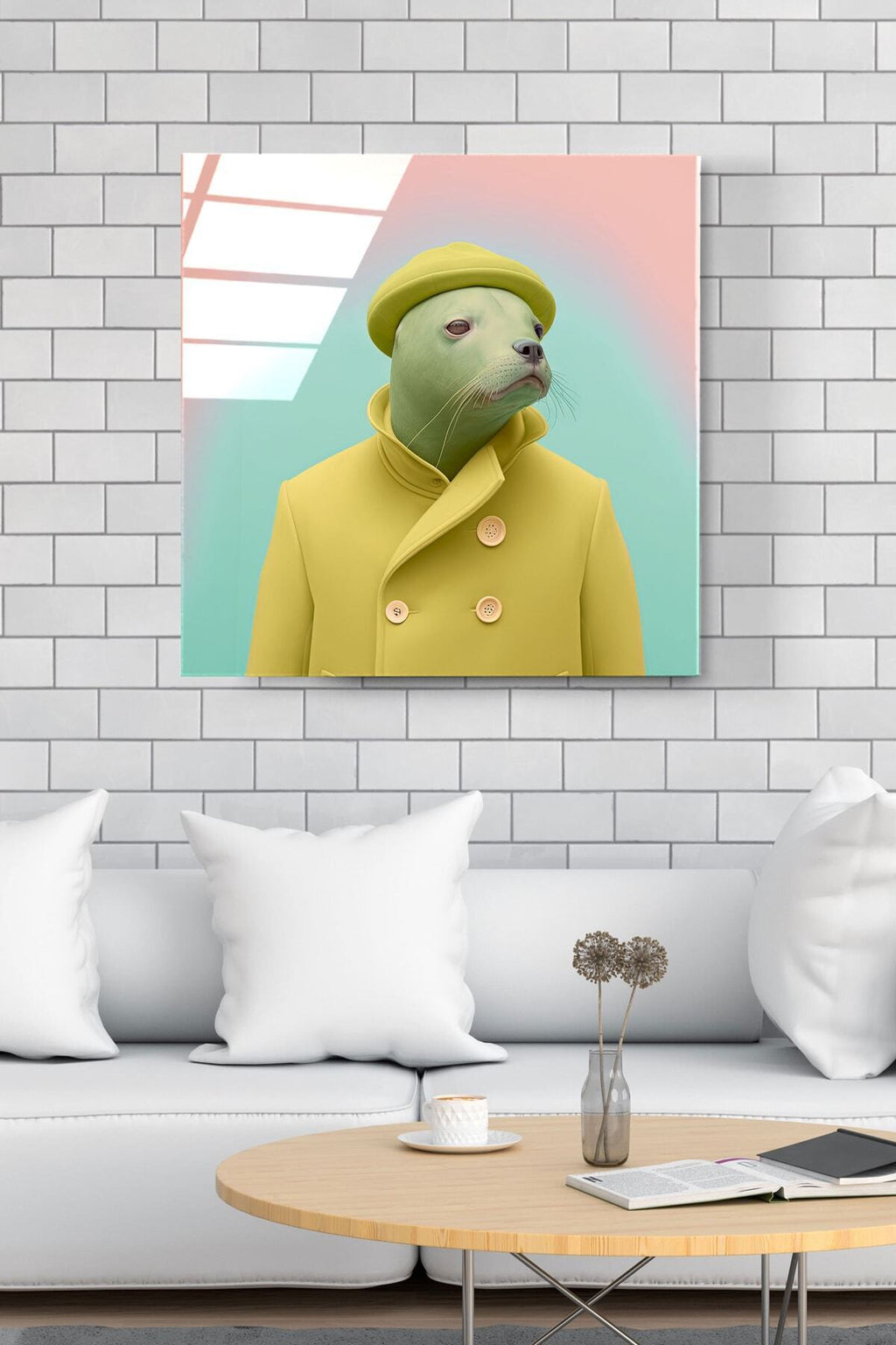 Pop Art Cam Tablo, Dekoratif Cam Tablo