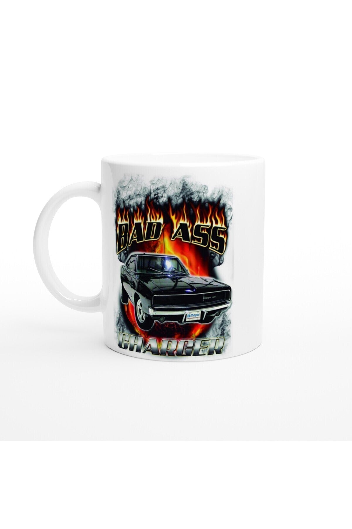 Bad Ass Charger Baskılı Kupa Bardak