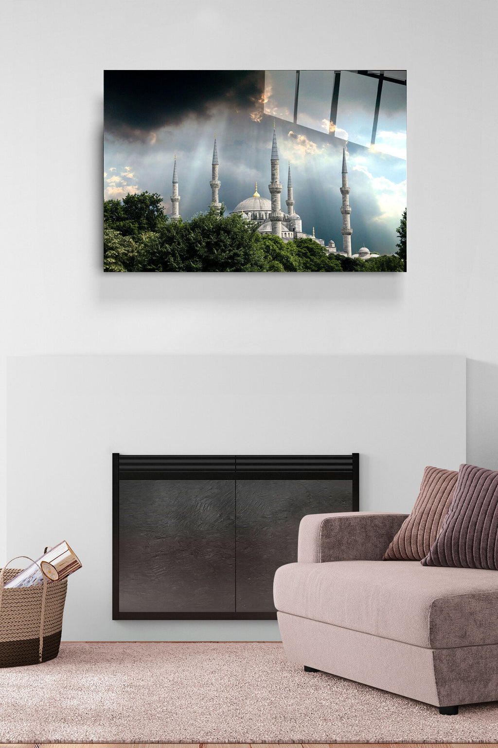 Dekoratif İslami Dekoratif Cam Tablo (70 x 105)