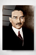 Dekoratif Atatürk Dekoratif Cam Tablo