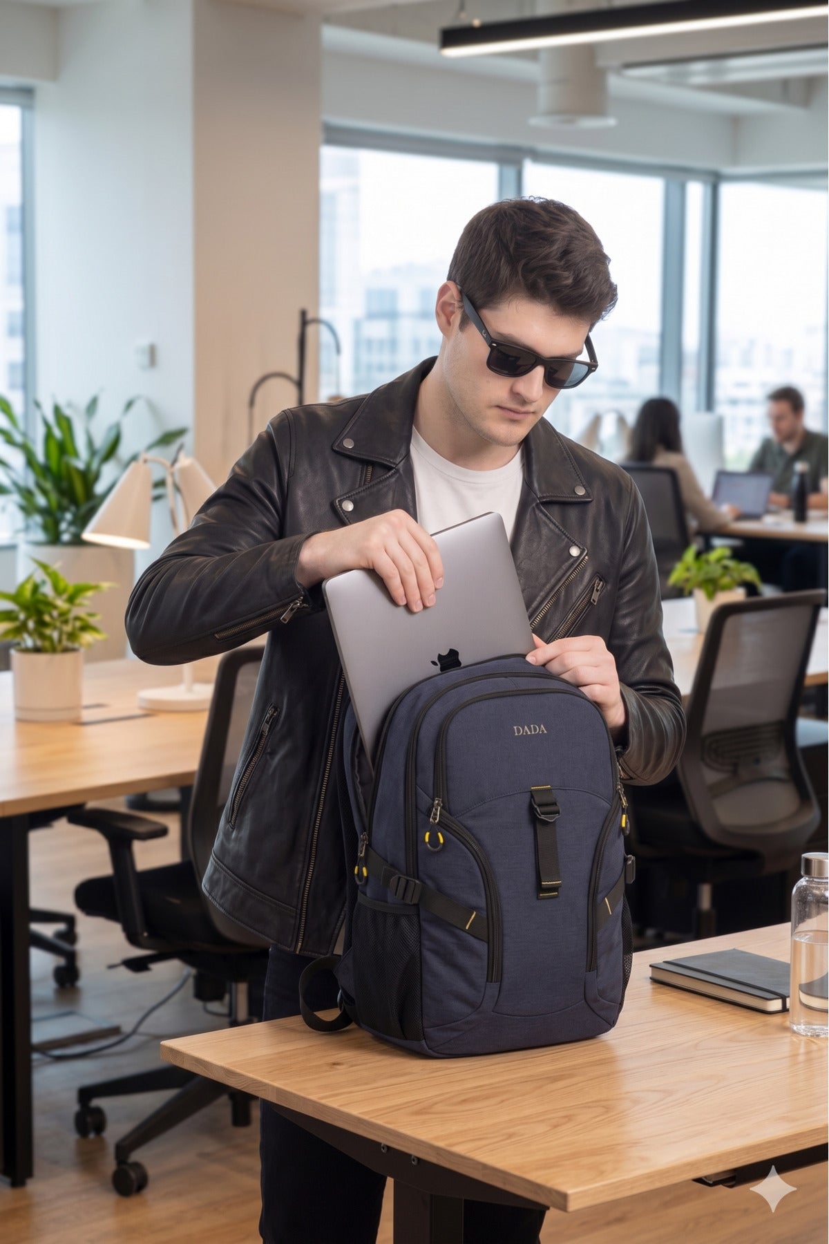 Lacivert Ortopedik Laptop Sırt Çantası | Okul ve Günlük Kullanım | Ergonomik ve Çok
