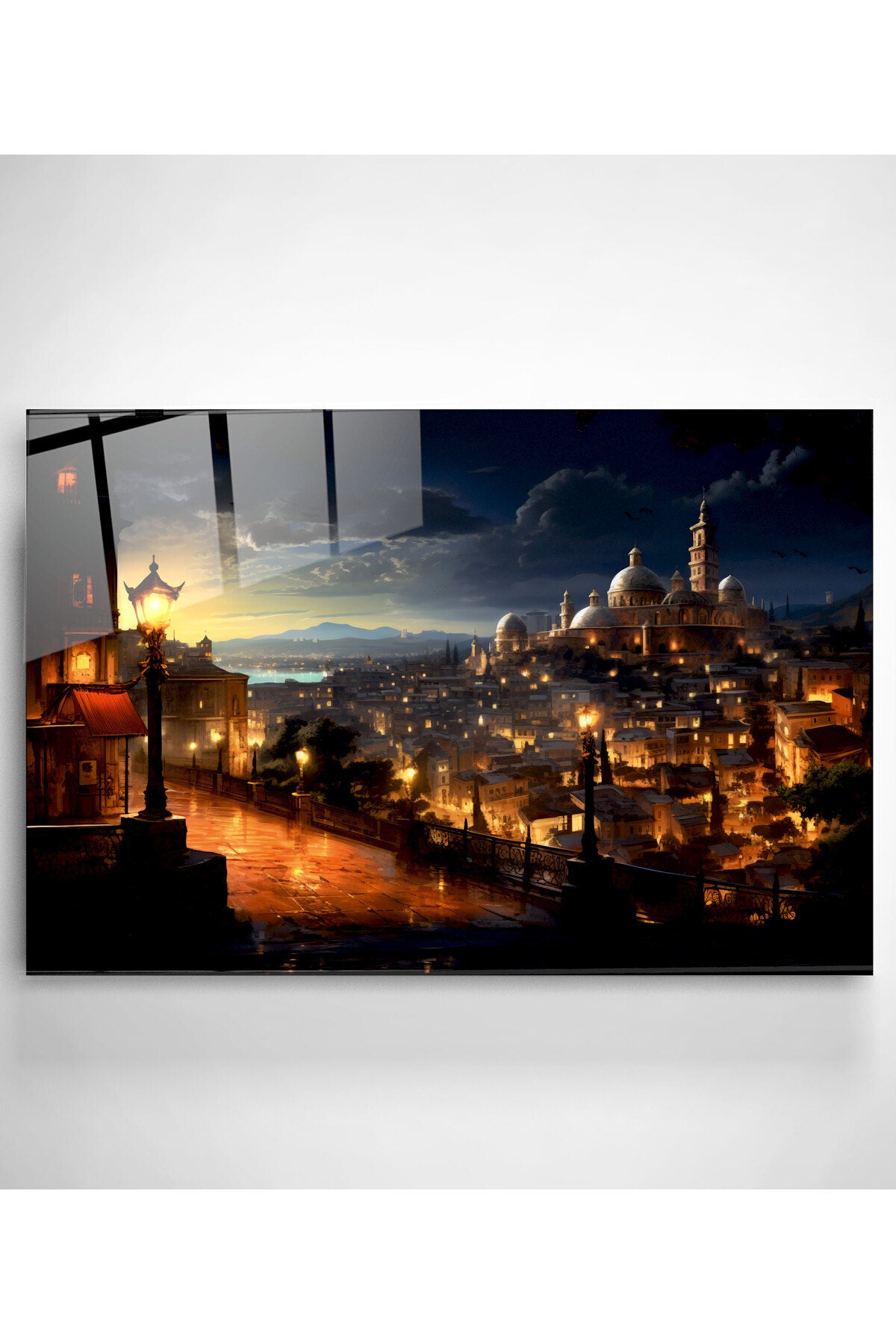 İspanya Cam Tablo, Dekoratif Cam Tablo (80 x 120)