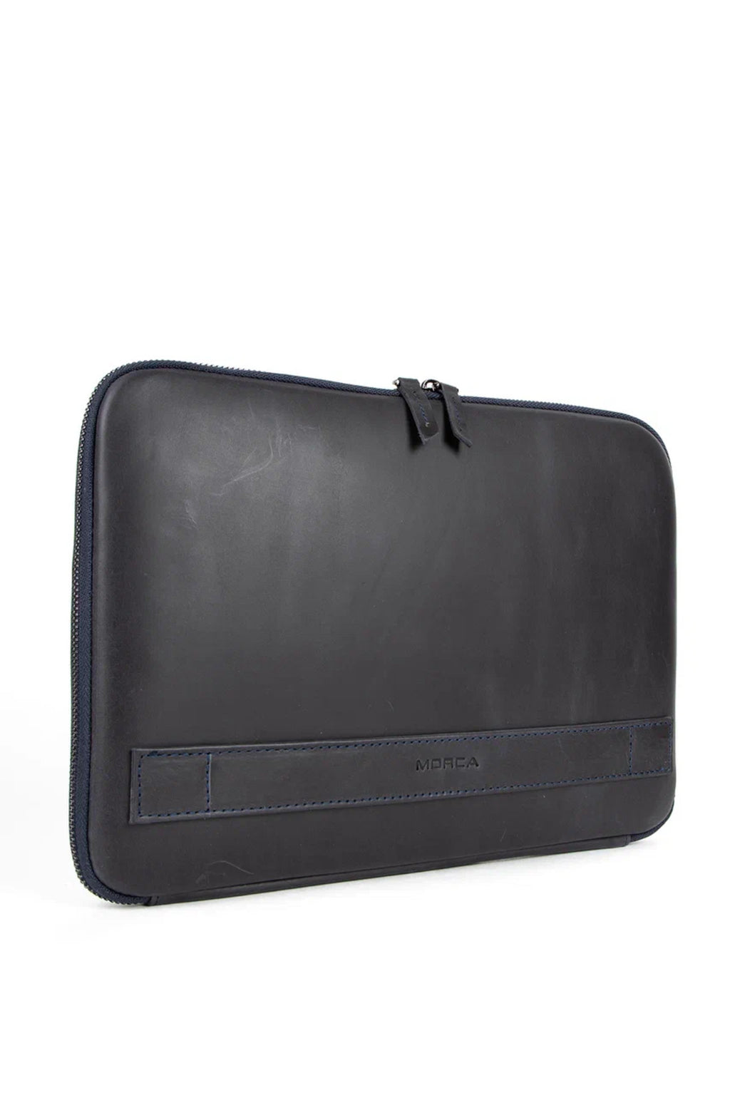 Hakiki Deri Lacivert Macbook Air Pro 13 ve 13.3 İnç Laptop Kılıfı