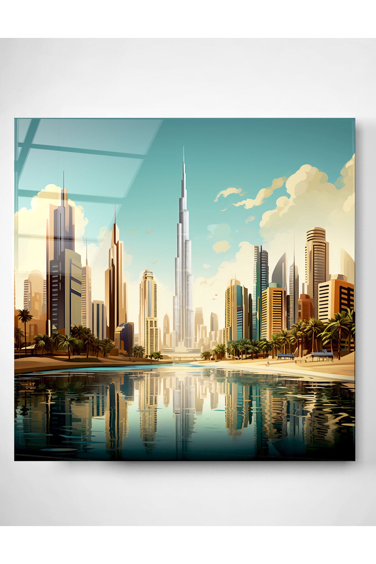 Dubai Cam Tablo, Dekoratif Cam Tablo