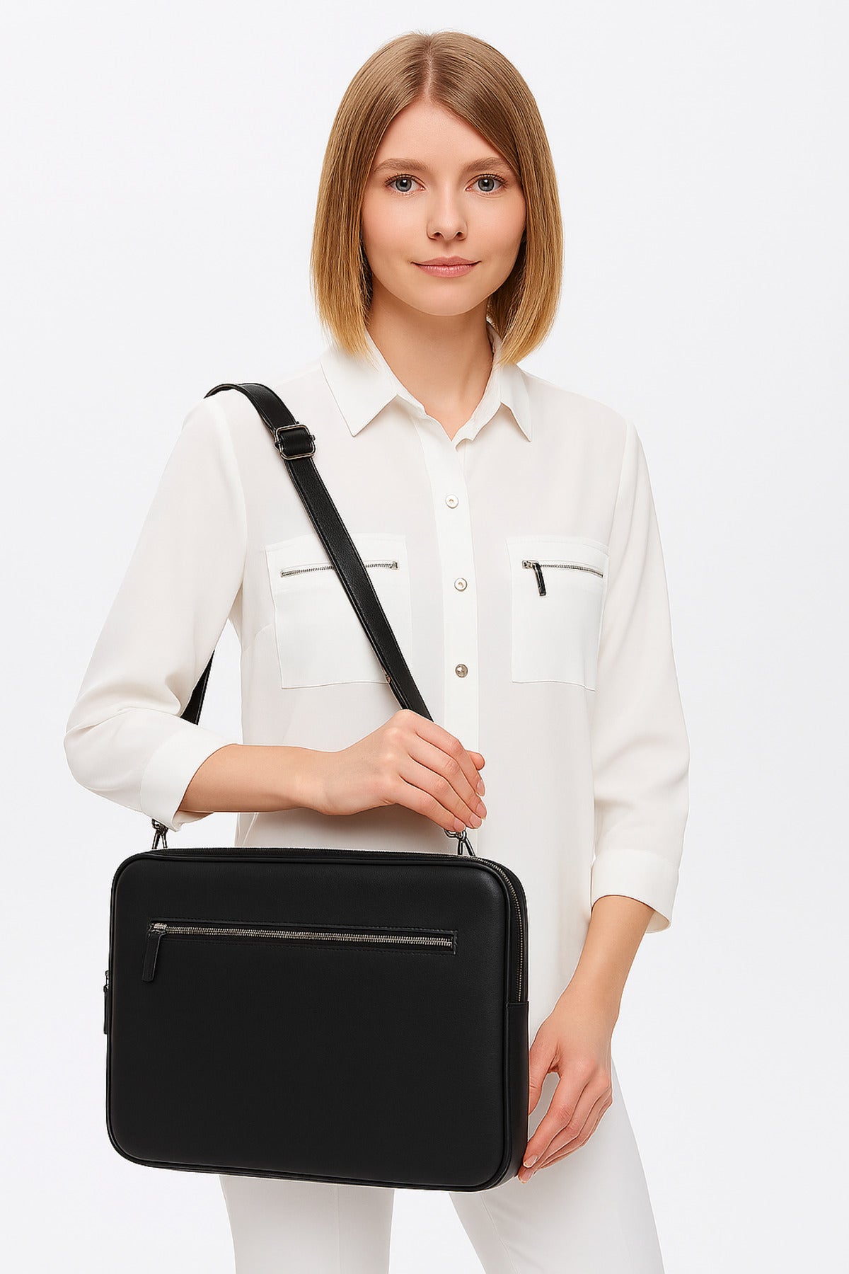 Macbook Air Pro 13.3 ve 14 İnç Siyah Renk Laptop Kılıfı Suya Dayanıklı