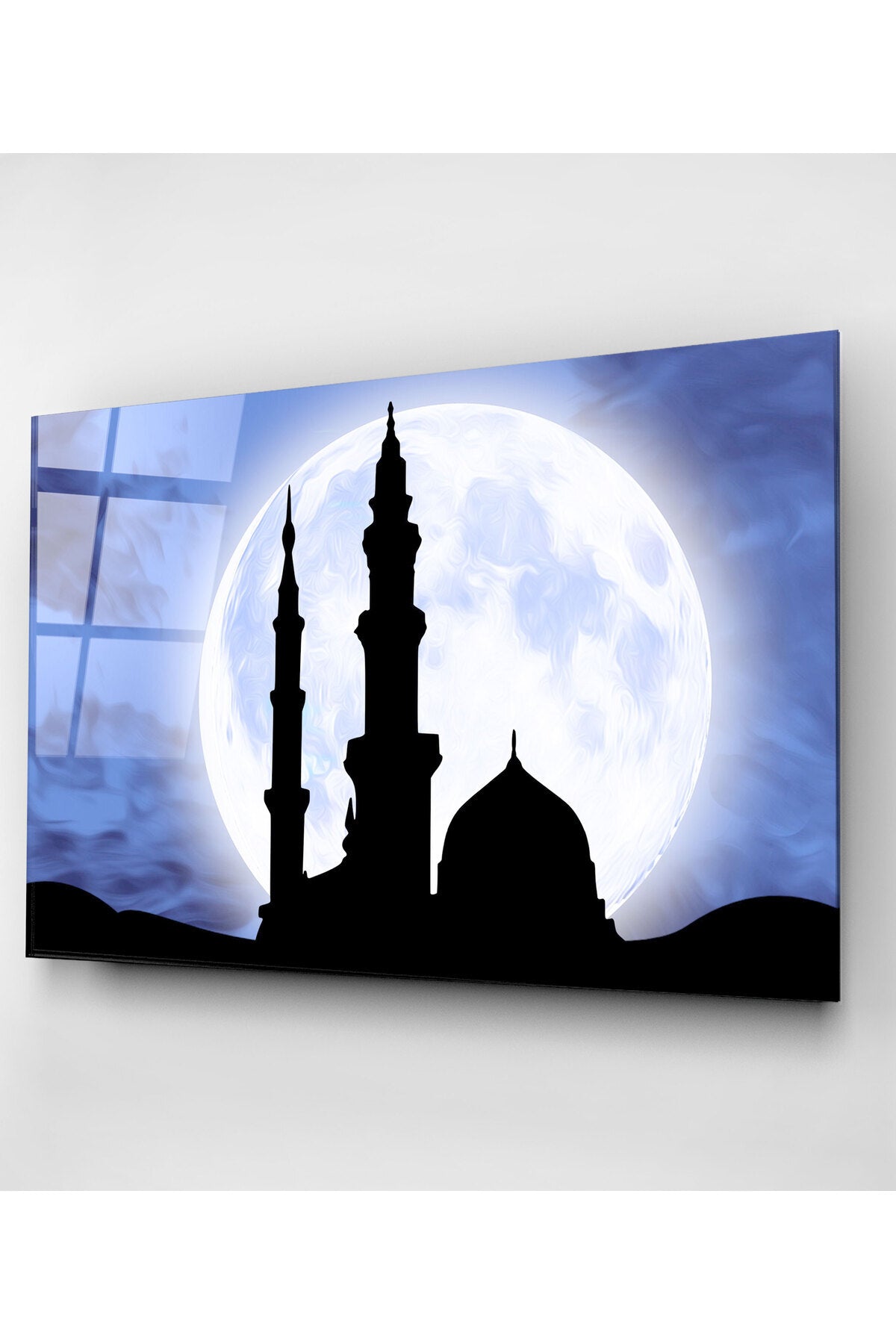 Dekoratif İslami Dekoratif Cam Tablo (70 x 105)