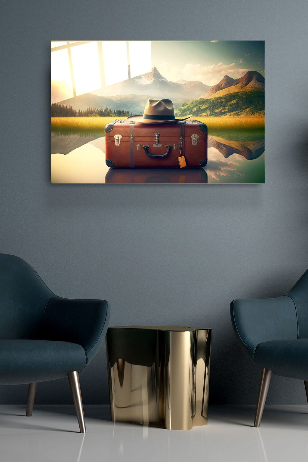 View Cam Tablo, Dekoratif Cam Tablo (80 x 120)