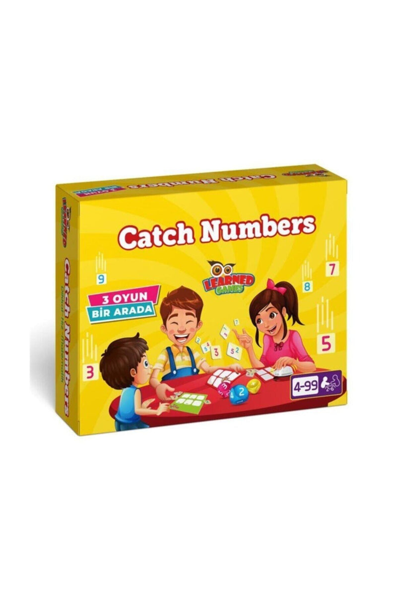 Catch Numbers Hız Dikkat Refleks Oyunu + MES Akademi Eğitim Seti Hediye!