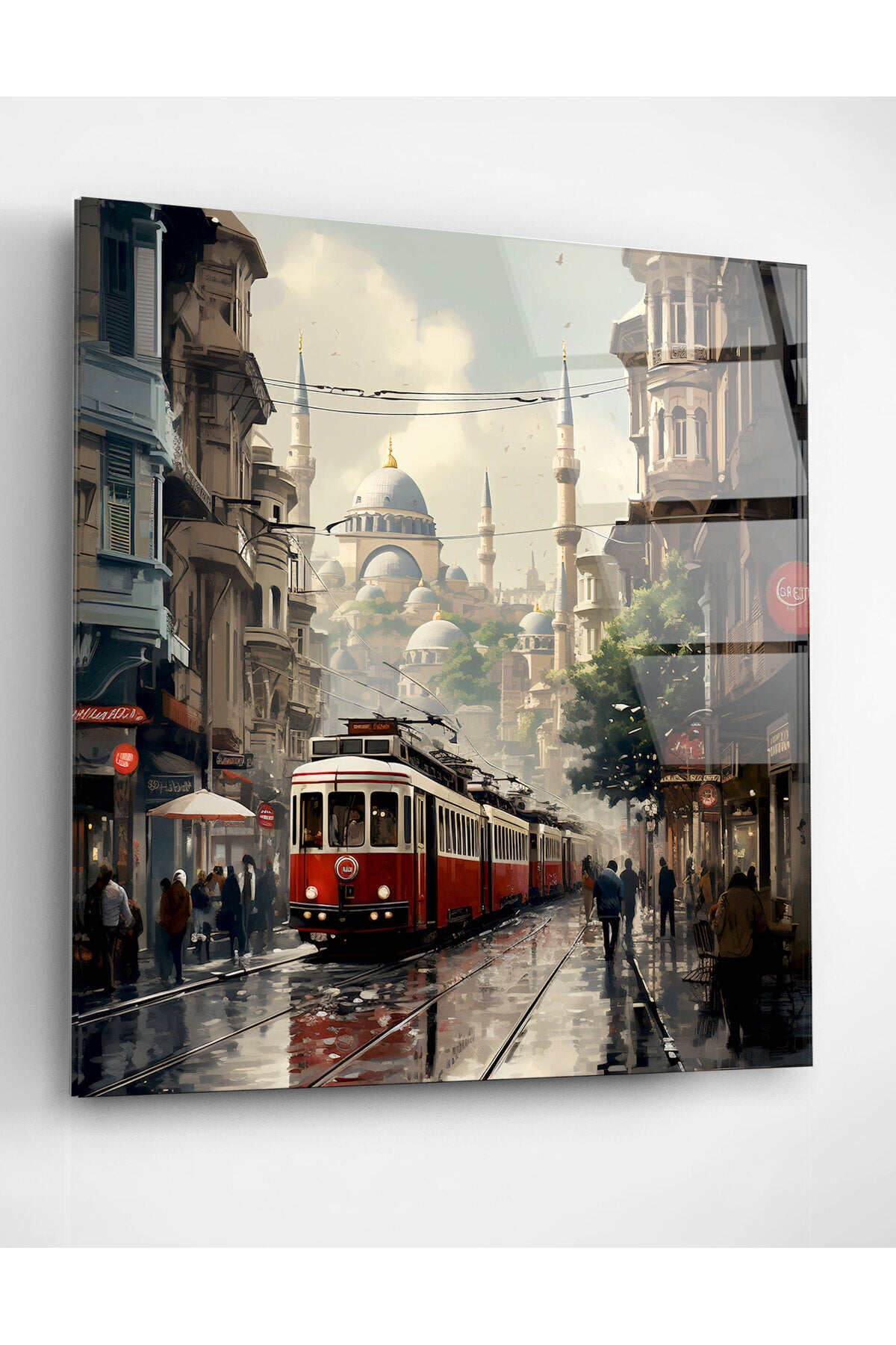 Dekoratif İstanbul Dekoratif Cam Tablo