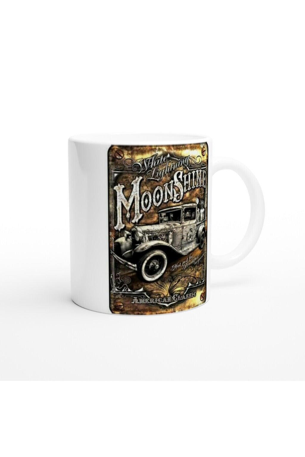 White Lightning Moonshine Kupa Bardak