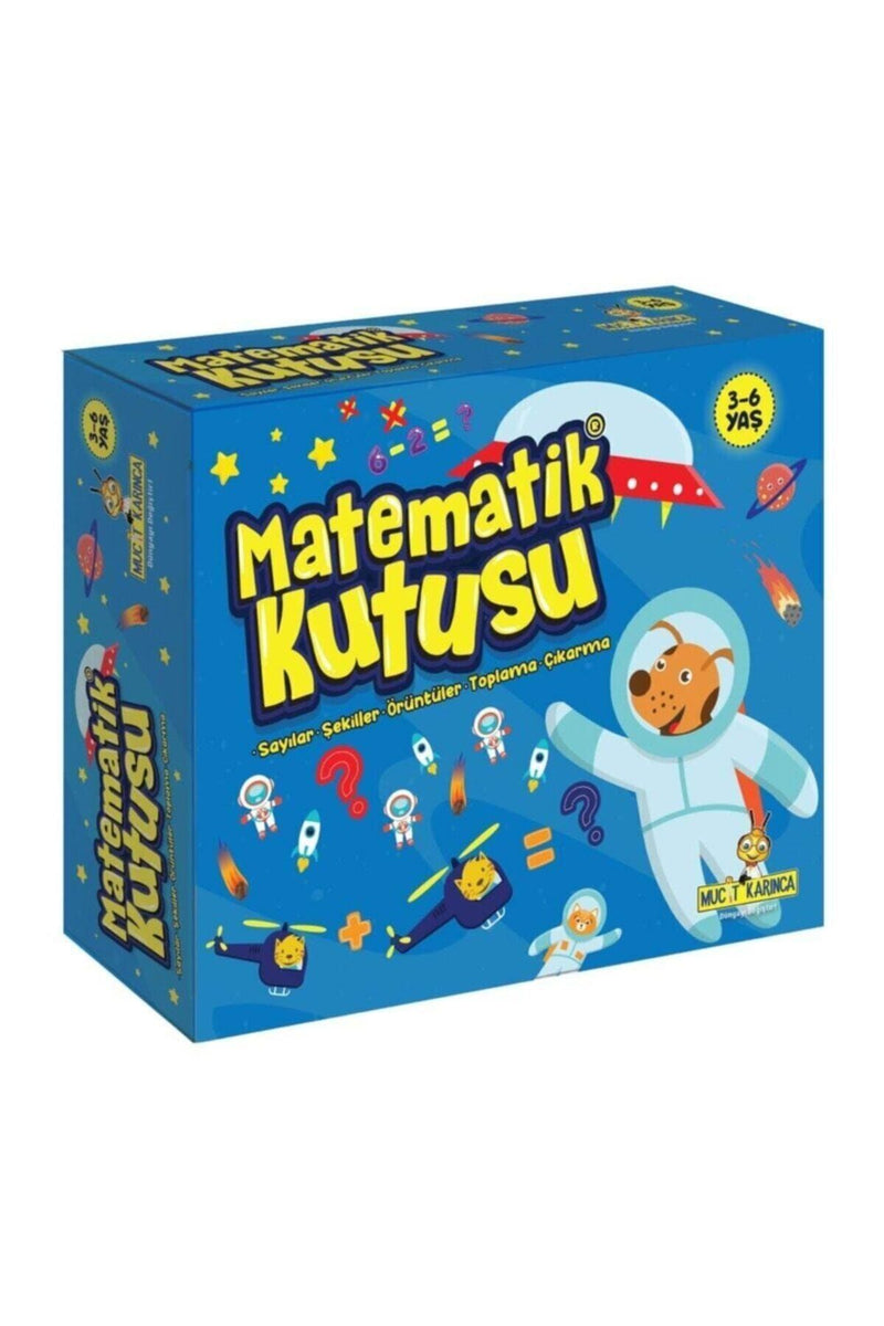 Yükselen Zeka Okul Öncesi Matematik Kutusu (sayılar – Şekiller – Örüntüler – Toplama Ve Çıkarma) + MES Akademi Eğitim Seti Hediye!