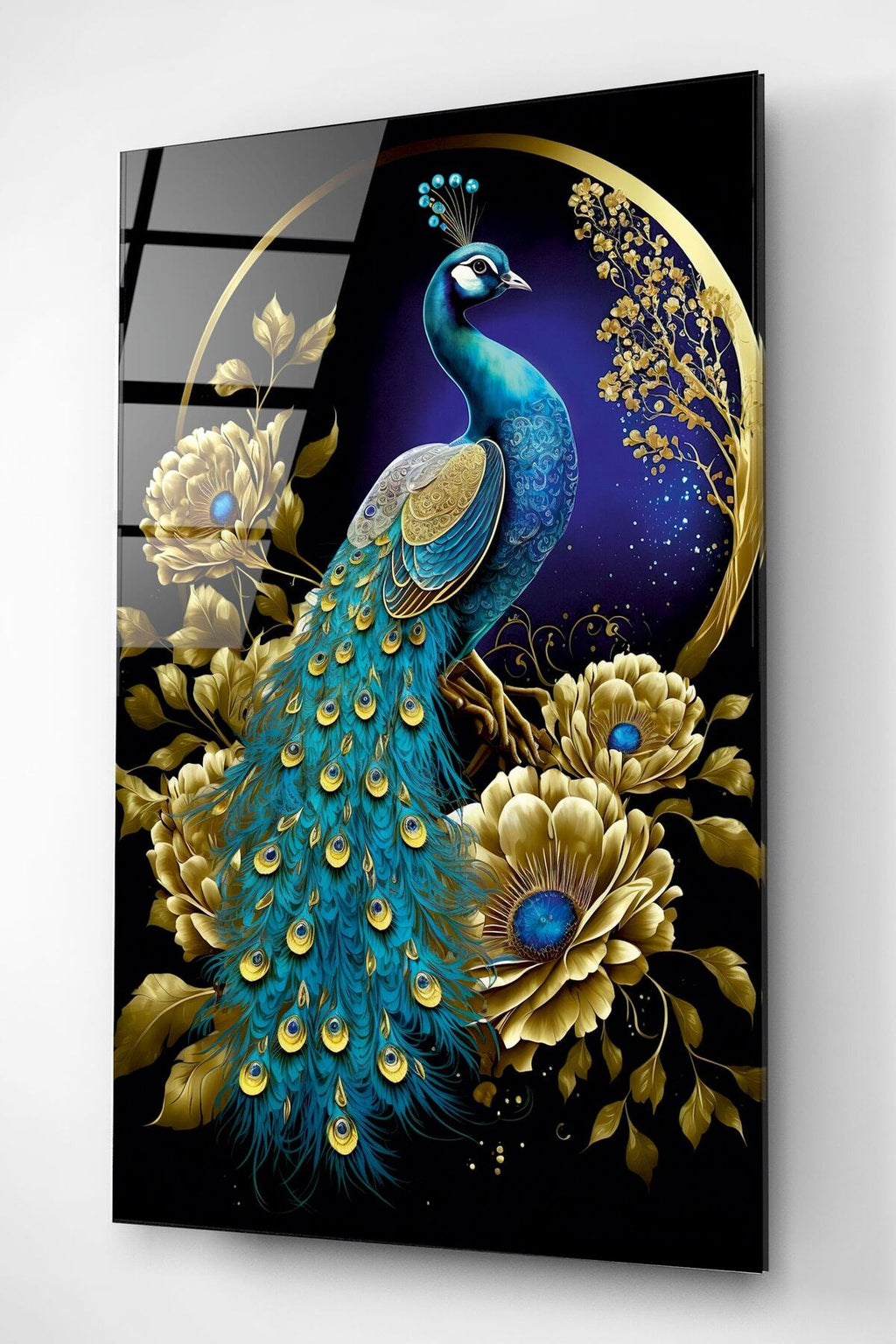 Golden Peacock (60 x 90)